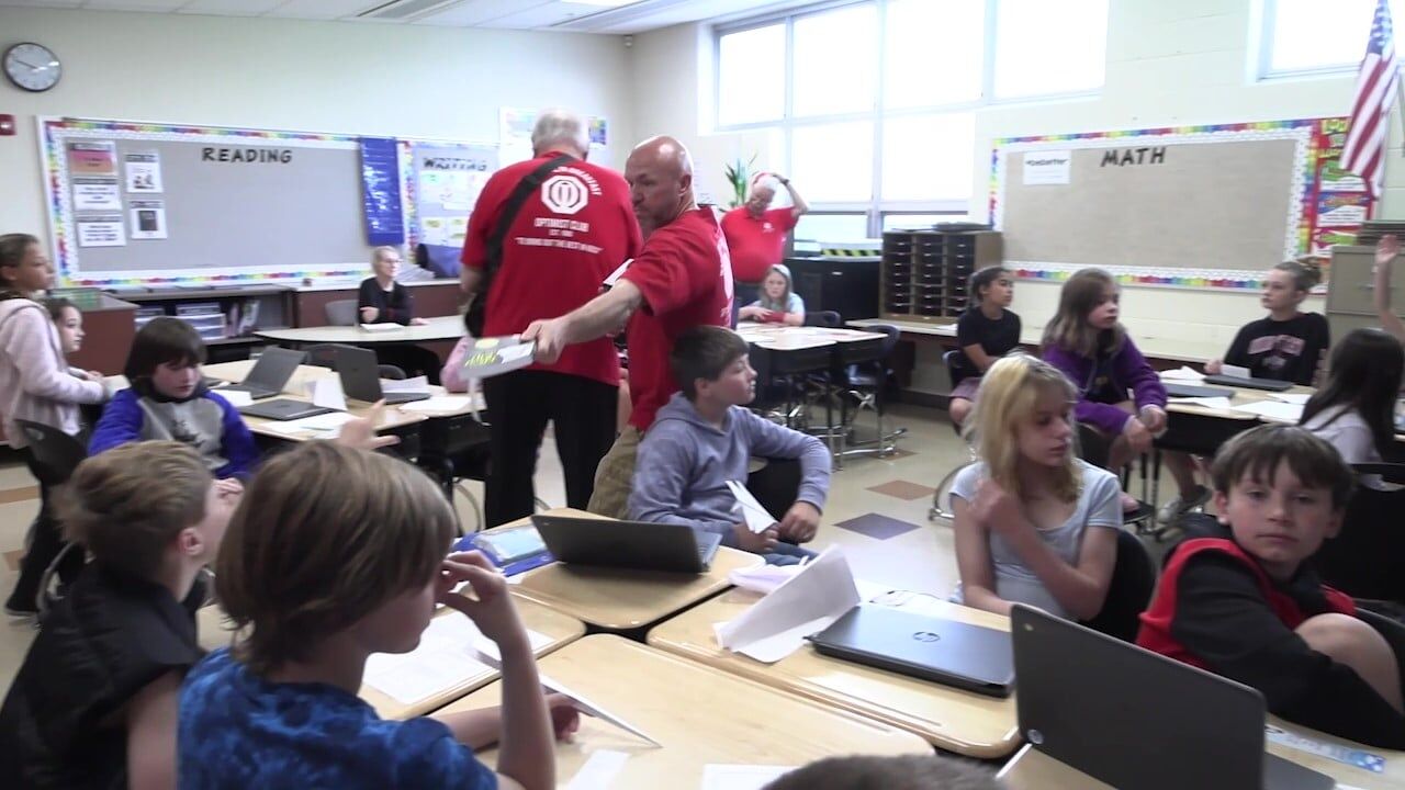 Service club aims to curb screen time with summer book donations